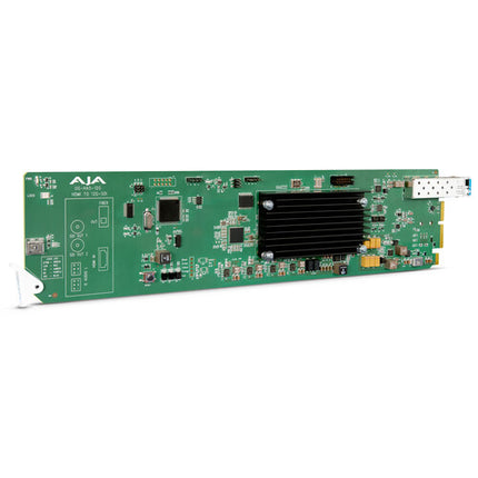 AJA OG-HA5-12G-T OpenGear Convertidor HDMI 2.0 a 12G-SDI 4K60 HDR con Fibra óptica LC