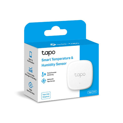TP-Link Tapo T310 Sensor Inteligente Temperatura Humedad y H100 Hub con Alarma 90 dB