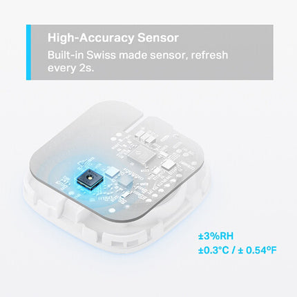 TP-Link Tapo T310 Sensor Inteligente Temperatura Humedad y H100 Hub con Alarma 90 dB