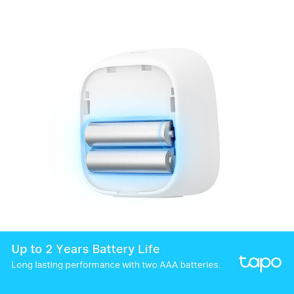 TP-Link Tapo T315 Sensor Inteligente de Temperatura y Humedad con Hub H100 y Sirena 90 dB