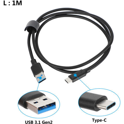 CAMVATE Cable USB-C a USB-A 3.3 pies 10 Gb/s 3A 60W