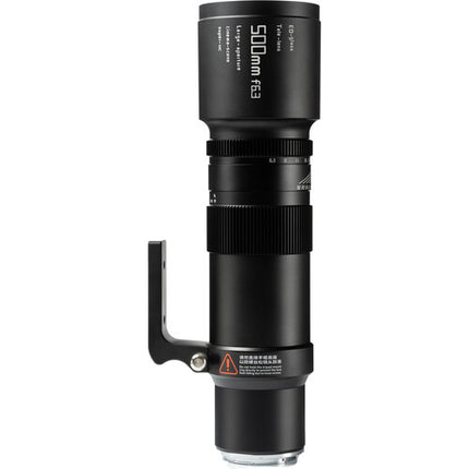 TTArtisan 500mm f6.3 Lente para Nikon Z Full Frame Metal Focus Manual