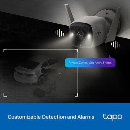 TP-Link Tapo ColorPro C325WB Cámara Wi-Fi Exterior 4MP 127° FOV 512GB