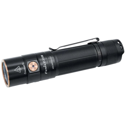 Fenix Linterna Recargable E35R EDC 3100 Lúmenes 69 Horas Negra
