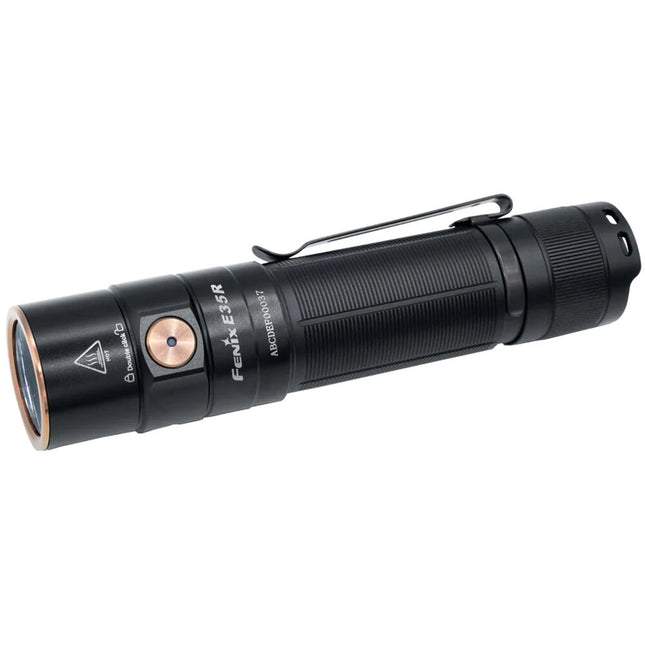 Fenix Linterna Recargable E35R EDC 3100 Lúmenes 69 Horas Negra