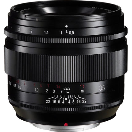 Voigtlander Nokton 35mm f0.9 Lente para FUJIFILM X Apertura Ultra Grande 62mm