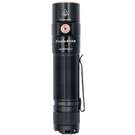 Fenix Linterna Recargable E35R EDC 3100 Lúmenes 69 Horas Negra