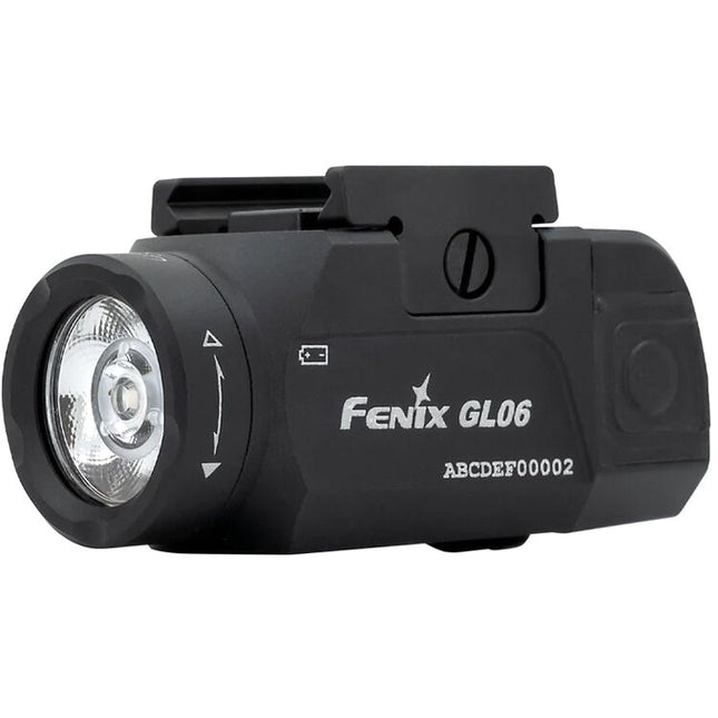 Fenix GL06 Linterna táctica recargable para Glock y Picatinny 600 lúmenes