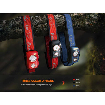 Fenix Linterna Frontal Recargable HL32R-T 800 lúmenes 128 m USB-C Roja