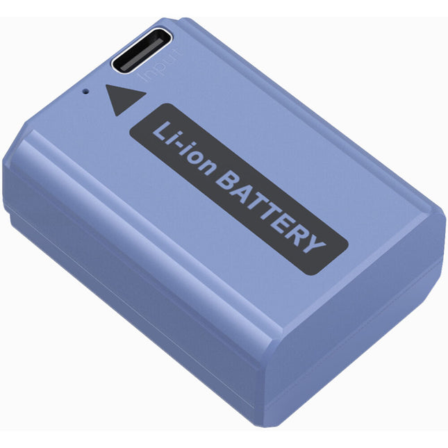 SmallRig Batería NP-FW50 USB-C 1030mAh Azul para cámaras Sony