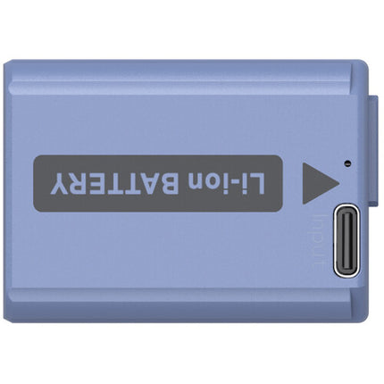 SmallRig Batería NP-FW50 USB-C 1030mAh Azul para cámaras Sony