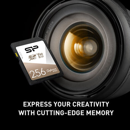 Silicon Power 256GB Superior Pro Tarjeta de Memoria SDXC UHS-II V60 U3 Clase 10