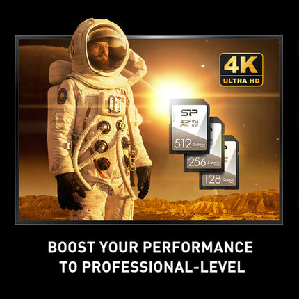 Silicon Power 256GB Superior Pro Tarjeta de Memoria SDXC UHS-II V60 U3 Clase 10