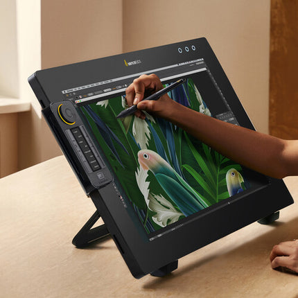Xencelabs 3-Button Pen v2 Lápiz 8192 niveles presión Peso sin batería