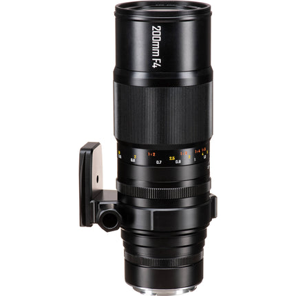 Mitakon Zhongyi 200mm f4 Macro para Leica L Full-Frame Foco Manual