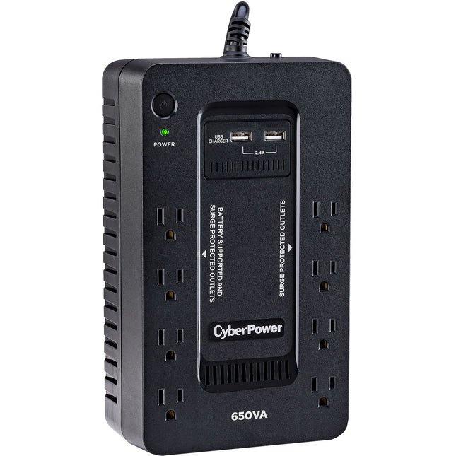 CyberPower SX650U Sistema de Respaldo de Batería 650VA 360W 8 Salidas