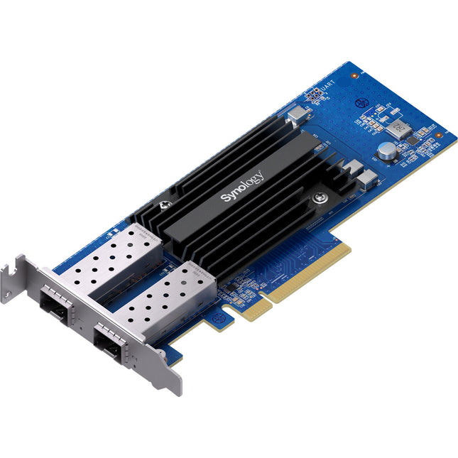 Synology E25G30-F2 Adaptadora PCIe 3.0 2 Puertos 25G SFP28 con Tecnología CPU Offloading