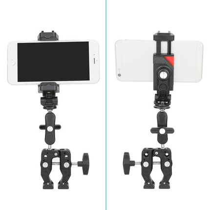 CAMVATE Soporte para Smartphone con Super Clamp y Mini Magic Arm 2.5 pulgadas 360°