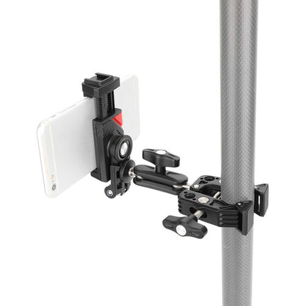 CAMVATE Soporte para Smartphone con Super Clamp y Mini Magic Arm 2.5 pulgadas 360°