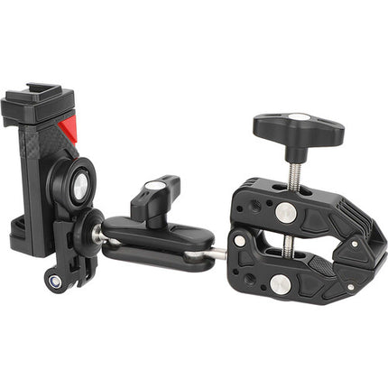 CAMVATE Soporte para Smartphone con Super Clamp y Mini Magic Arm 2.5 pulgadas 360°