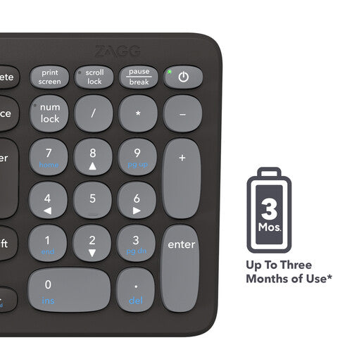 ZAGG Pro Keyboard 15 teclado Bluetooth inalámbrico 99 teclas y batería recargable