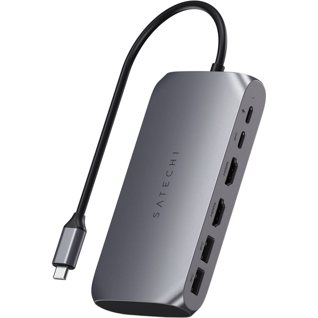 Satechi USB-C Multimedia Adapter M1 Adaptador con 2 HDMI y 85W PD