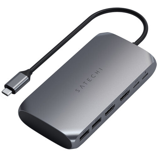 Satechi USB-C Multimedia Adapter M1 Adaptador con 2 HDMI y 85W PD