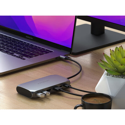 Satechi USB-C Multimedia Adapter M1 Adaptador con 2 HDMI y 85W PD