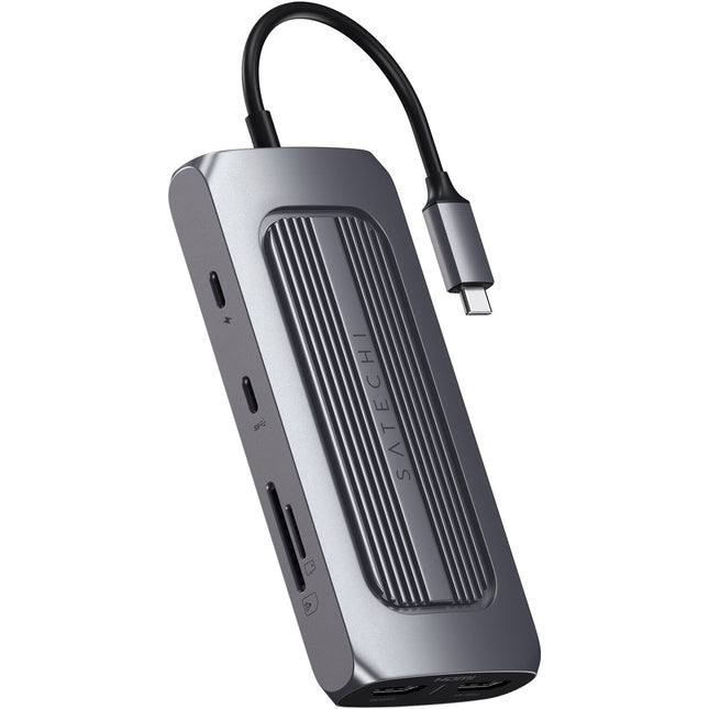Satechi USB-C Multiport MX Adaptador con 2 HDMI 100W Power Delivery