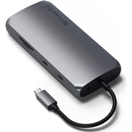 Satechi USB-C Multiport MX Adaptador con 2 HDMI 100W Power Delivery