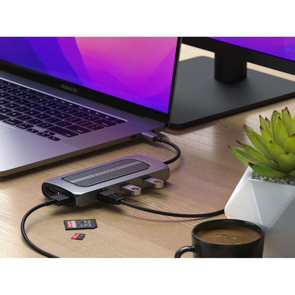 Satechi USB-C Multiport MX Adaptador con 2 HDMI 100W Power Delivery