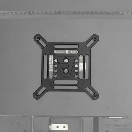CAMVATE Adaptador Multipropósito VESA para Montaje de Monitor 75 y 100mm con Cuña V-Lock