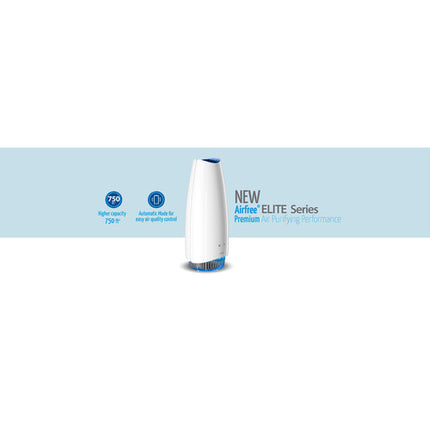 Airfree ELITE II Purificador de Aire para Habitaciones de 70m² con Luz Nocturna Azul