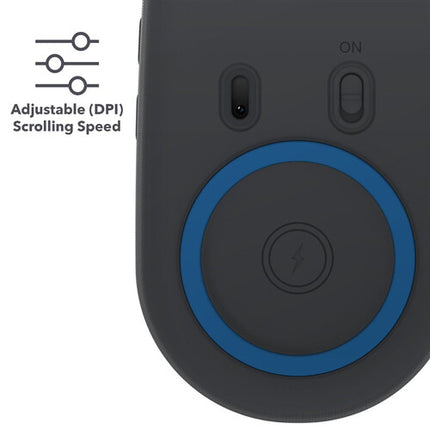 ZAGG Pro Mouse inalámbrico sensor óptico 1600 dpi carga inalámbrica