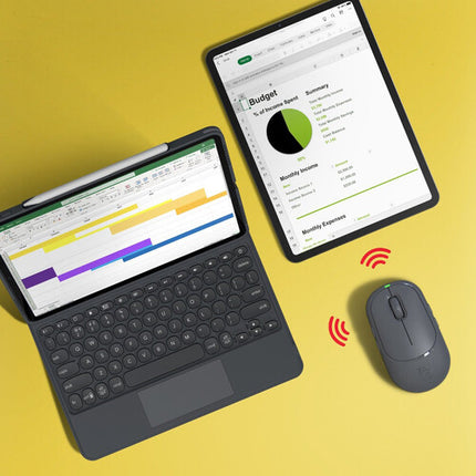 ZAGG Pro Mouse inalámbrico sensor óptico 1600 dpi carga inalámbrica