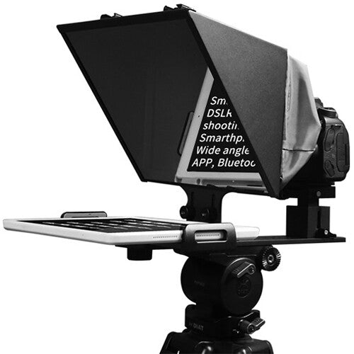 FeelWorld TP13A Teleprompter para Smartphones y Tablets Vidrio 70 30 Bluetooth