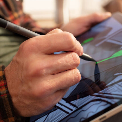ZAGG Pro Stylus negro lápiz táctil con carga USB-C y punta dual