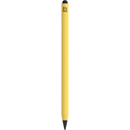 ZAGG Pro Stylus 2 Amarillo lápiz con reconocimiento de inclinación carga inalámbrica y punta dual