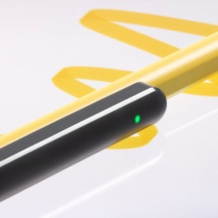 ZAGG Pro Stylus 2 Amarillo lápiz con reconocimiento de inclinación carga inalámbrica y punta dual