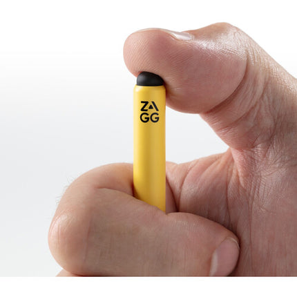 ZAGG Pro Stylus 2 Amarillo lápiz con reconocimiento de inclinación carga inalámbrica y punta dual
