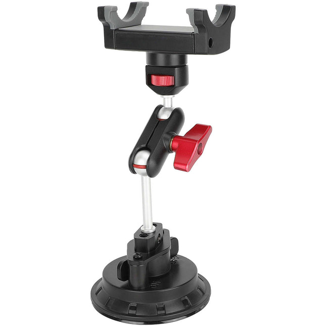 CAMVATE Soporte para Smartphone con Ventosa Dual y Rotación 360° 2.3-3.6"