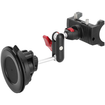CAMVATE Soporte para Smartphone con Ventosa Dual y Rotación 360° 2.3-3.6"