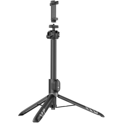 KraftGeek Tripode para Vlogging 58 Pulgadas Ajustable con Control Bluetooth