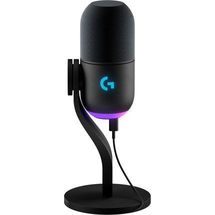 Logitech G Yeti GX Micrófono Gaming USB-C Súper Cardioide RGB Negro