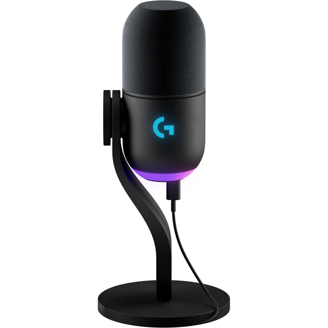 Logitech G Yeti GX Micrófono Gaming USB-C Súper Cardioide RGB Negro