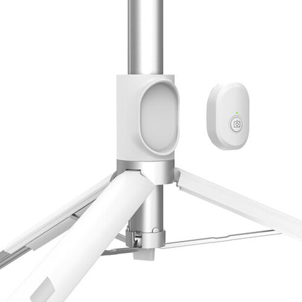 KraftGeek Trípode para Vlogging 58" Altura Ajustable con Control Bluetooth