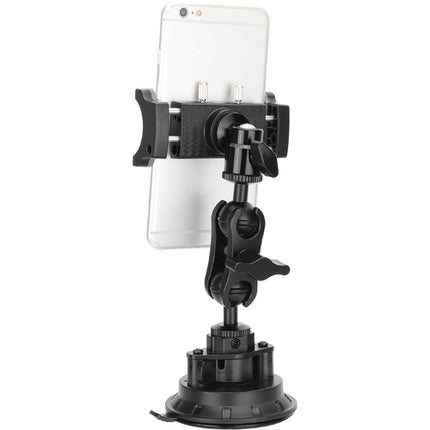 CAMVATE Soporte para Smartphone con Brazo Mágico Mini y Ventosa 360° 90°