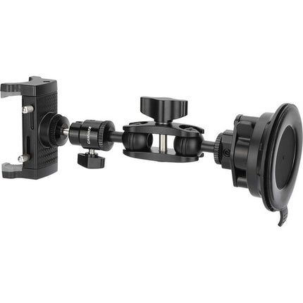 CAMVATE Soporte para Smartphone con Brazo Mágico Mini y Ventosa 360° 90°