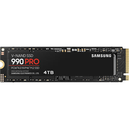 Samsung 990 PRO SSD Interno M.2 4TB PCIe 4.0 x4 7450 MB/s Lectura