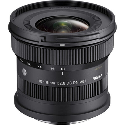 Sigma 10-18mm f/2.8 DC DN Objetivo Gran Angular APS-C Resistente Agua